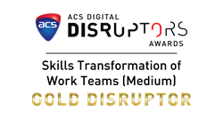 Gold 2018 Disruptor Skills Transformation